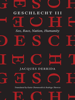 cover image of Geschlecht III